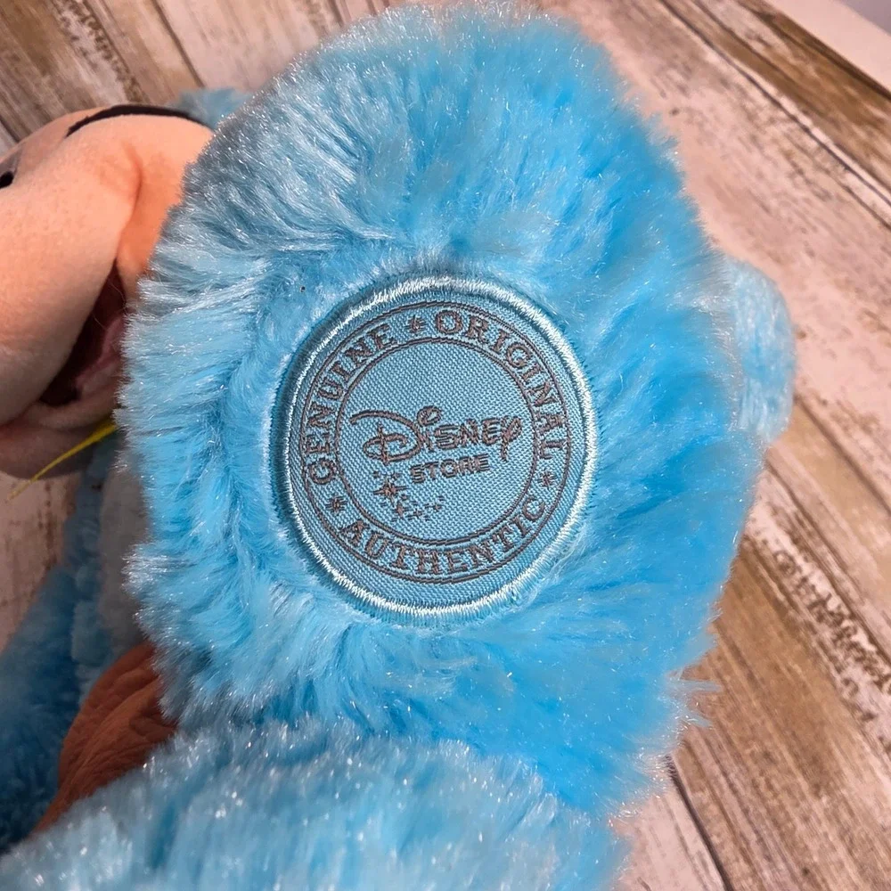 Disney Store Mickey Mouse Blue Easter Bunny Costume Plush 18 Inch Posable Ears